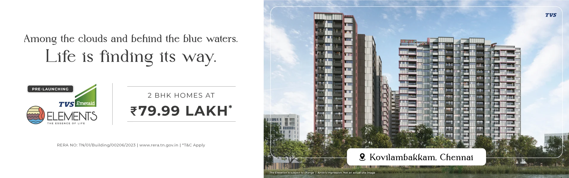 Tvs Emerald Elements Kovilambakkam Chennai - Premium Real Estate Project