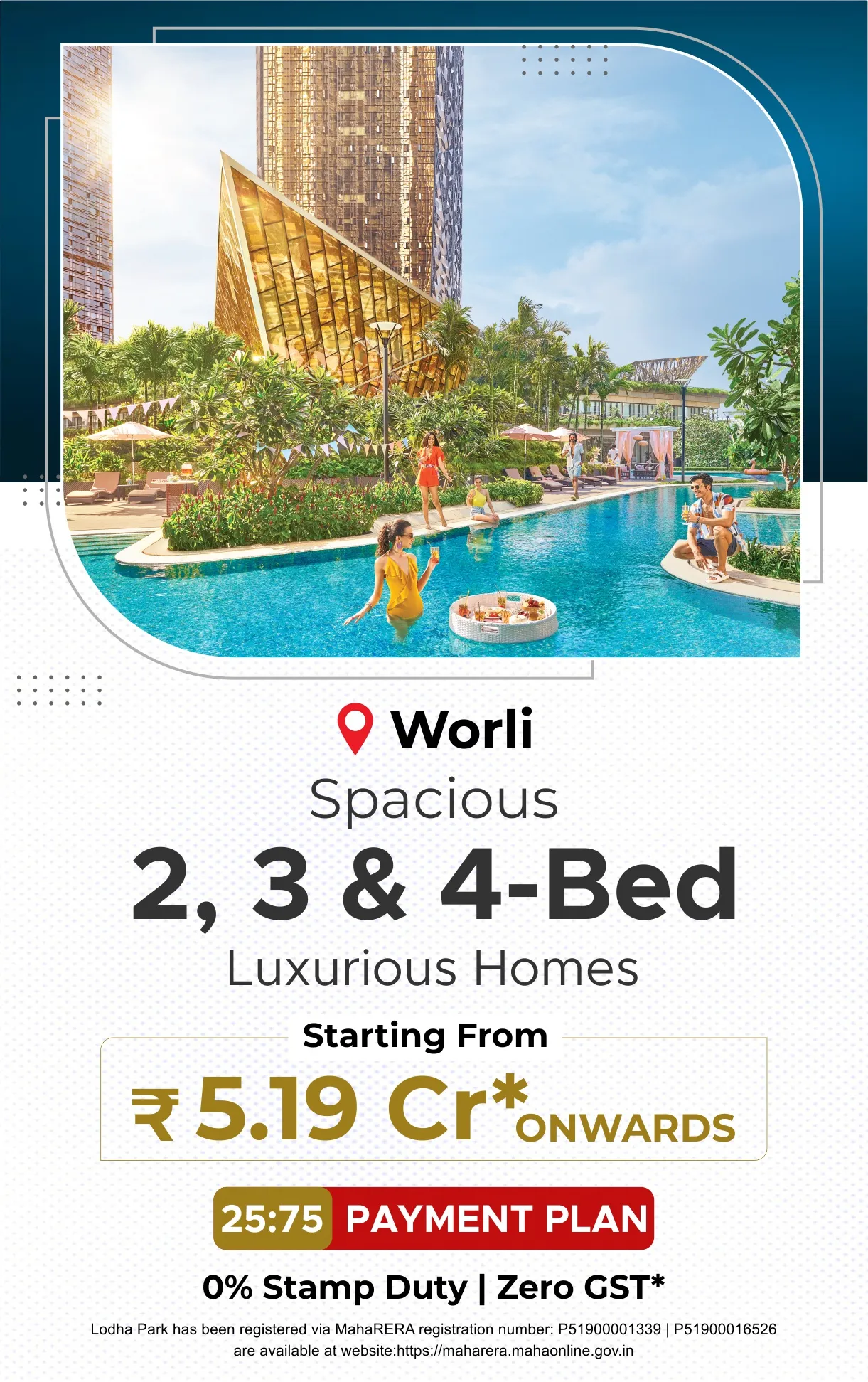 Lodha Adrina The Park Worli - Residential Project in Worli, Mumbai by Lodha Group