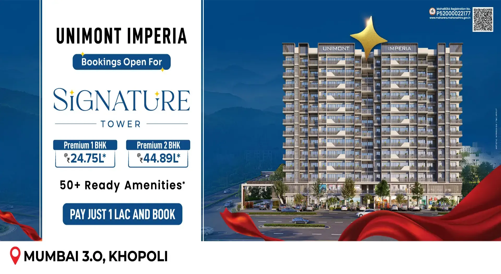 Unimont Imperia Khopoli Project - Residential Project in Khopoli by Unimont Developer